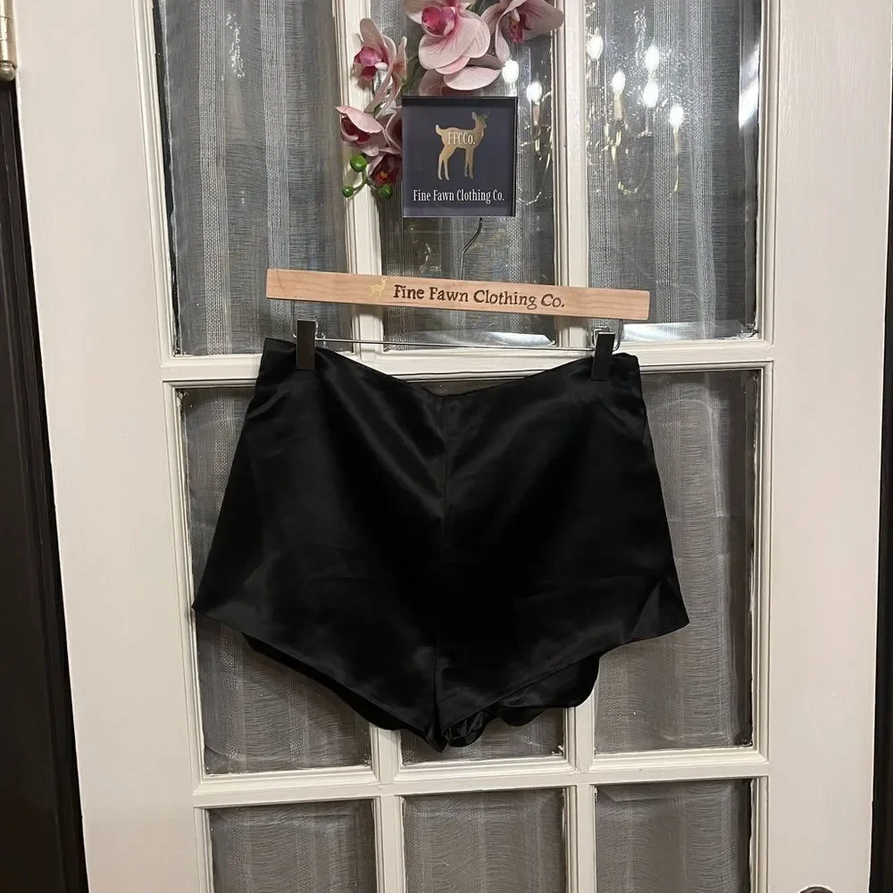 NWOT Fashion Nova Lux Satin Shorts